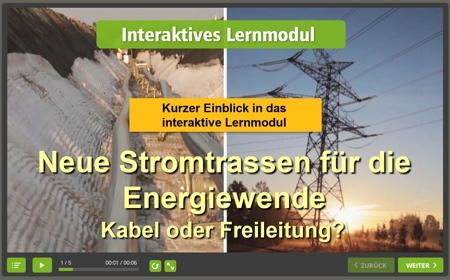 Neue Stromtrassen für die Energiewende - Kurzvorschau